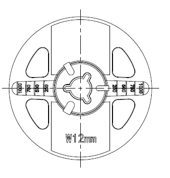 4inch×12mm-plastic-reel-drawing